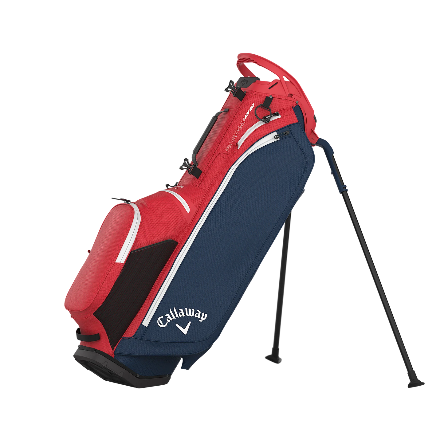Callaway Fairway C HD kantobägi - Red / White / Navy