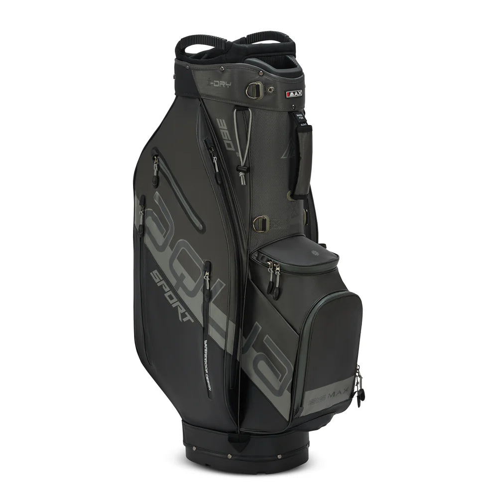 Bigmax Aqua Sport 360² kärrybagi – Black-Charcoal-Grey