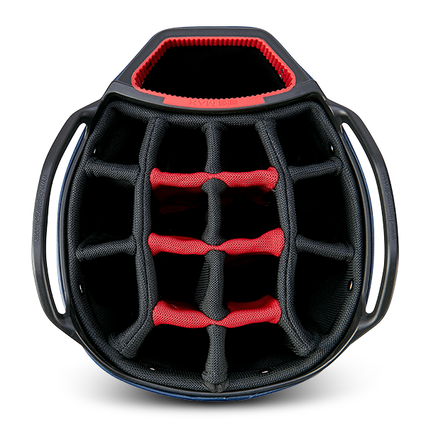 Bigmax Aqua Tour 4 kärrybagi - Off White-Navy-Red