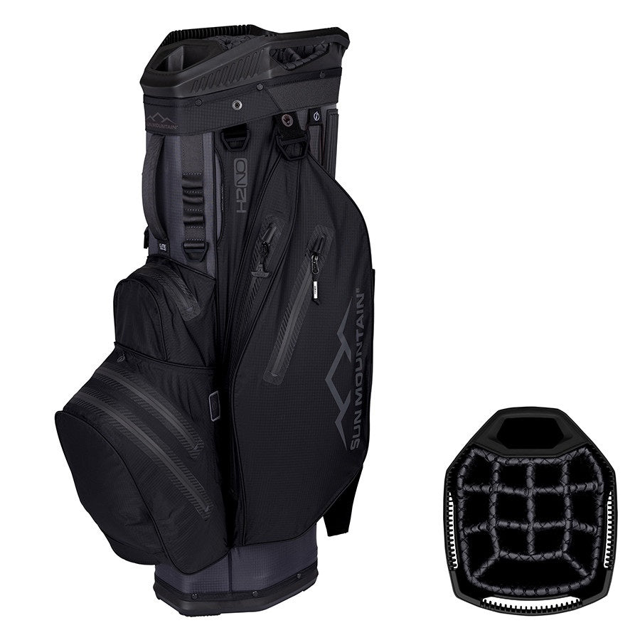 Sun Mountain H2NO Lite kärrybagi - STEEL-BLACK