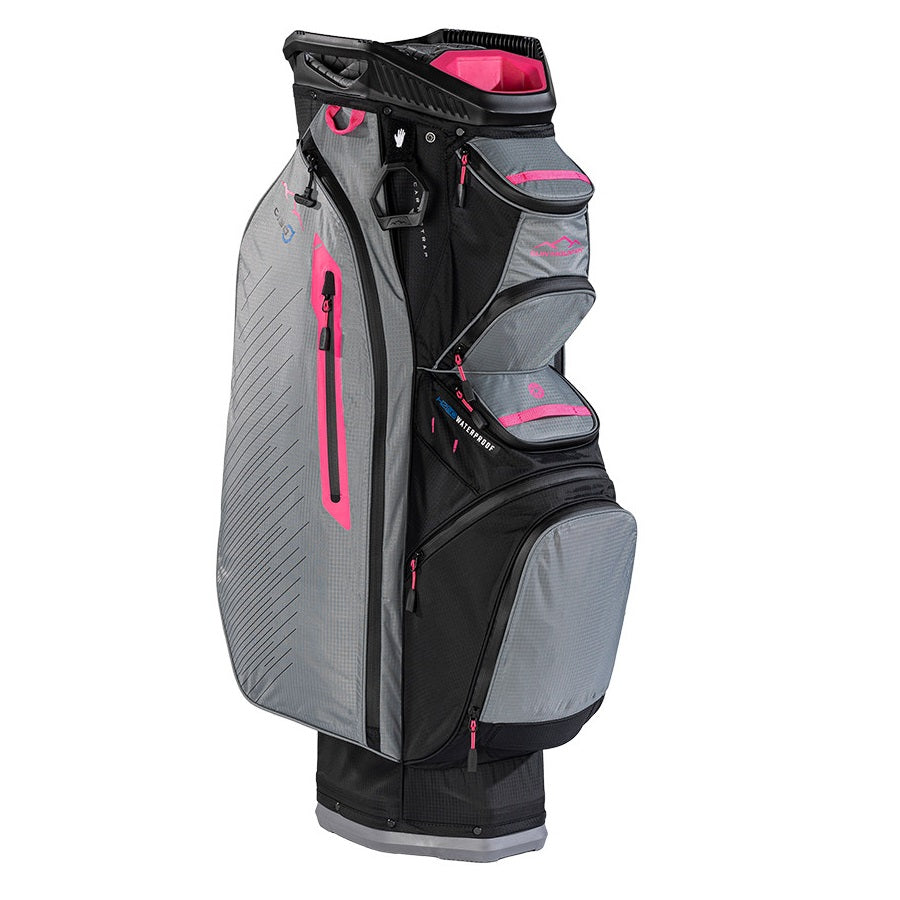 Sun Mountain H2NO C130 kärrybagi – BLACK-NICKEL-PINK