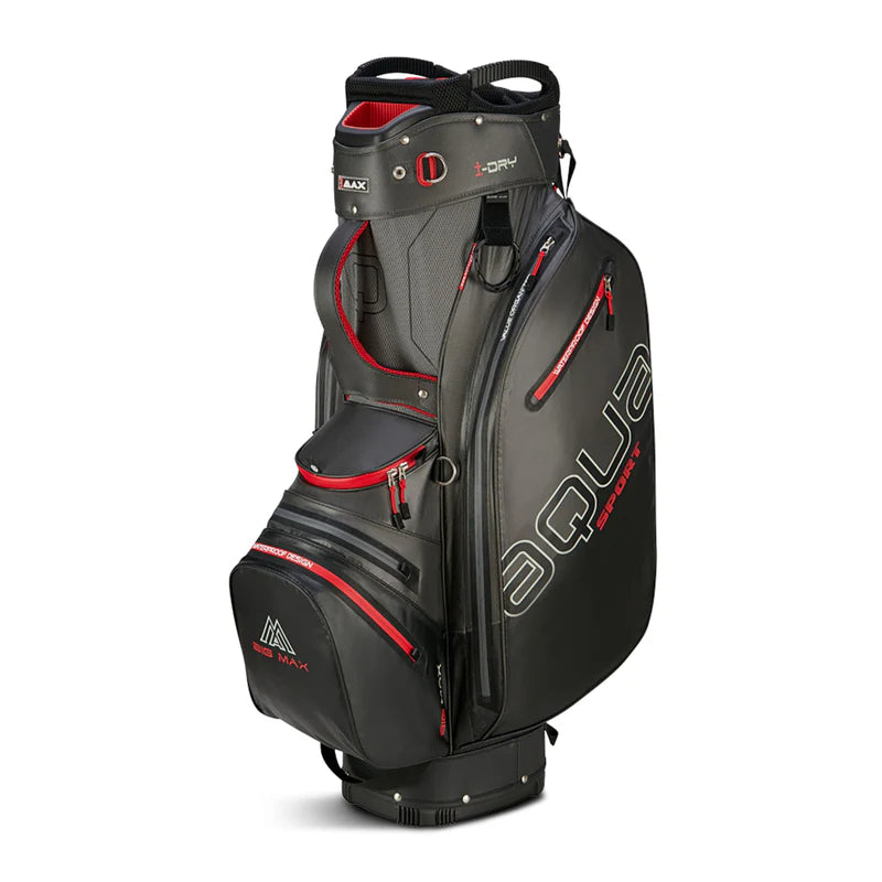 Bigmax Aqua Sport 4 kärrybagi - Charcoal/Black/Red