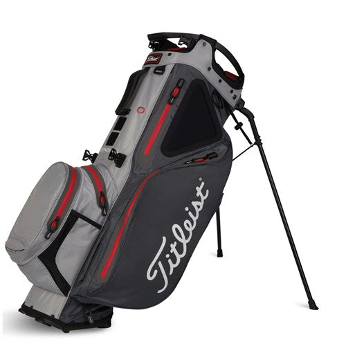 Titleist Hybrid 14 StaDry Charcoal / Grey / Red