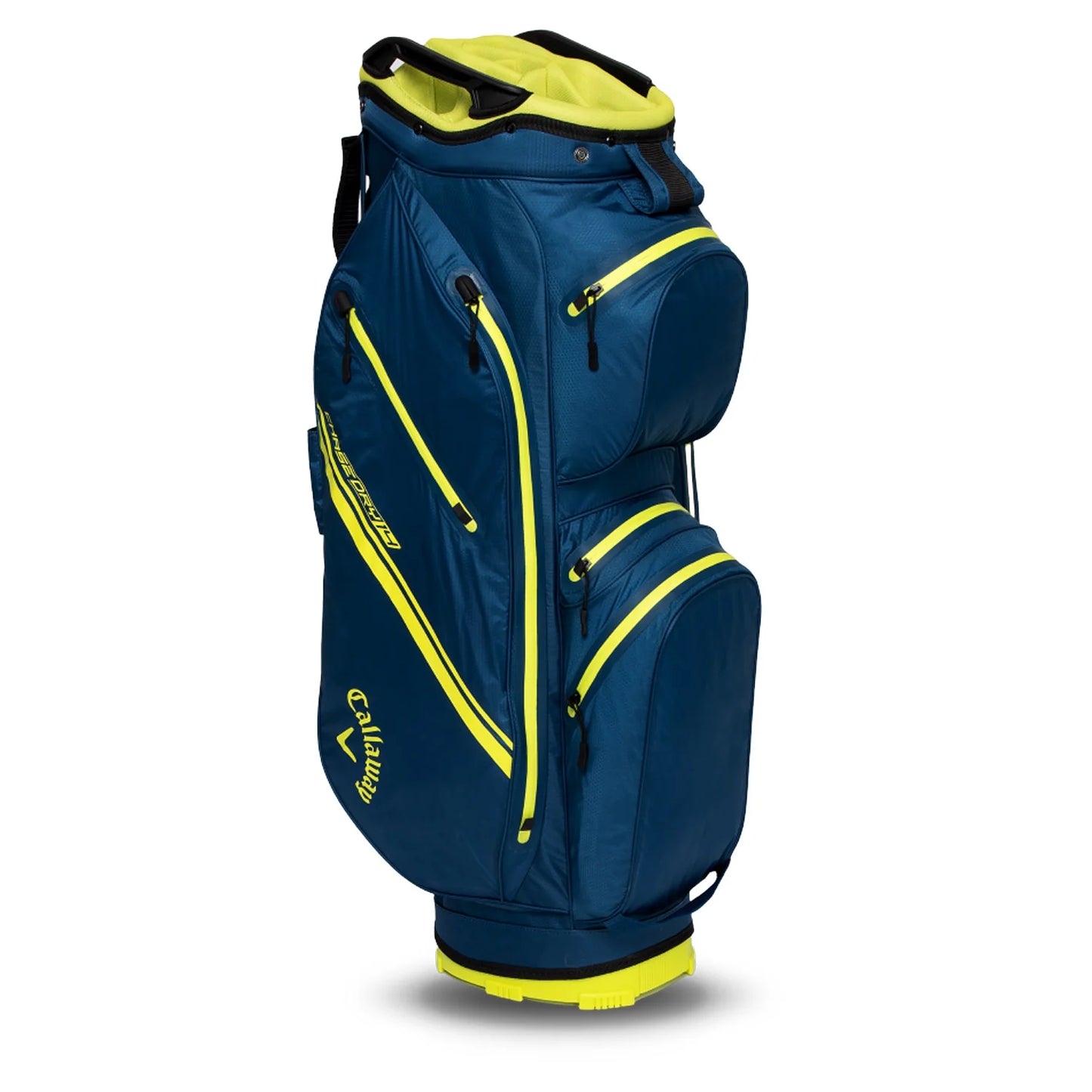 Callaway Chase Dry 14 kärrybägi - Navy/Fluorescent Yellow