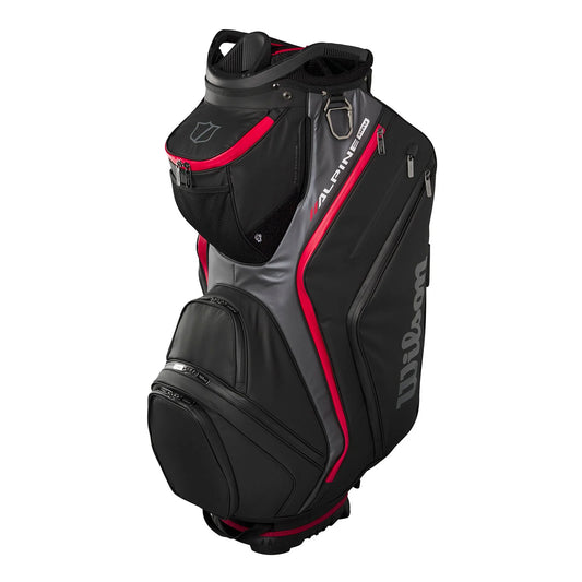 Wilson Alpine Dry Cart 14 kärrybägi - Black/Grey/Red