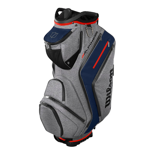 Wilson Alpine Dry Cart 14 kärrybägi - Grey/Navy/Red