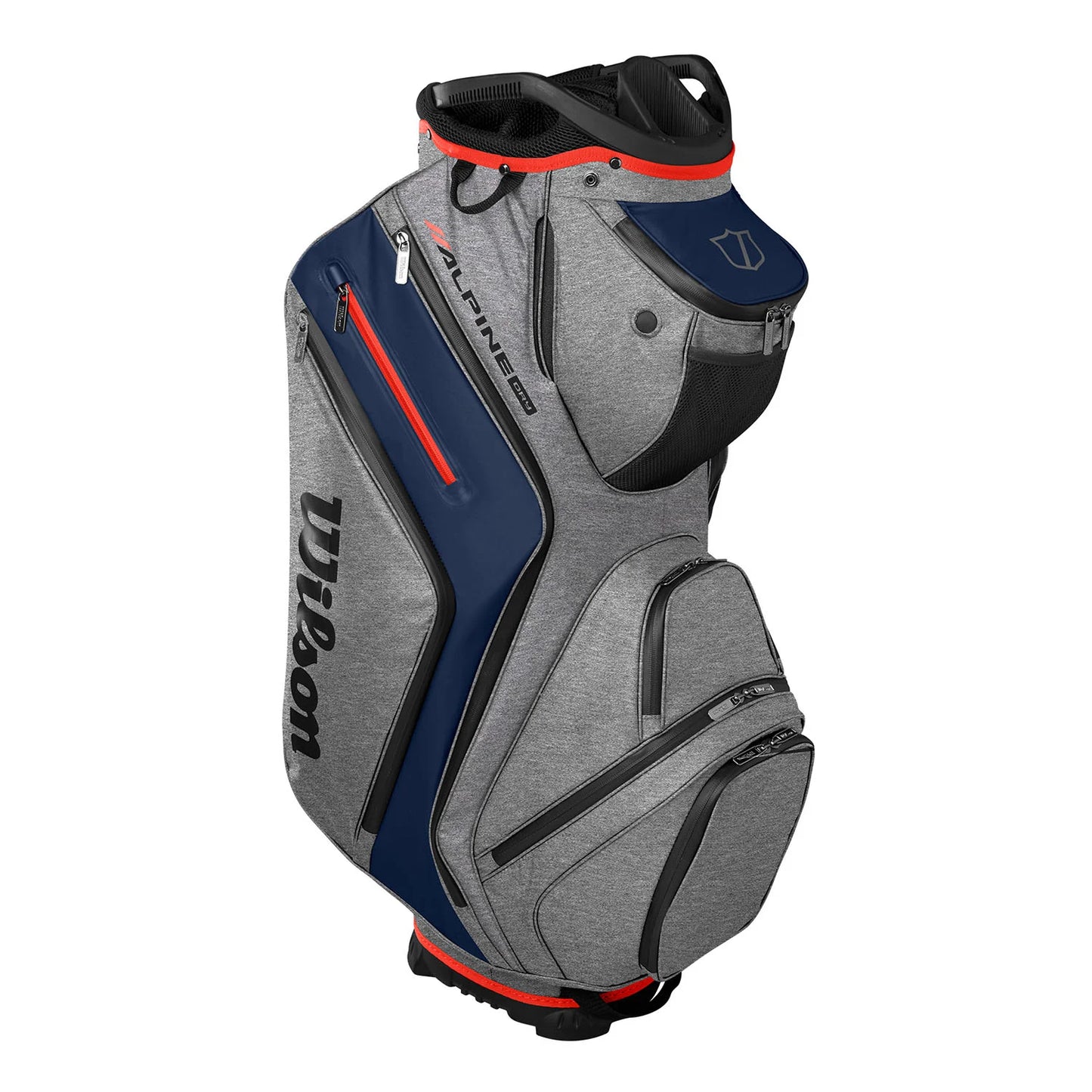 Wilson Alpine Dry Cart 14 kärrybägi - Grey/Navy/Red