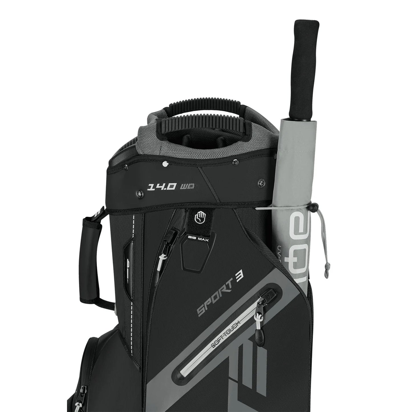 Bigmax Dri Lite Sport 3 kärrybagi - Musta