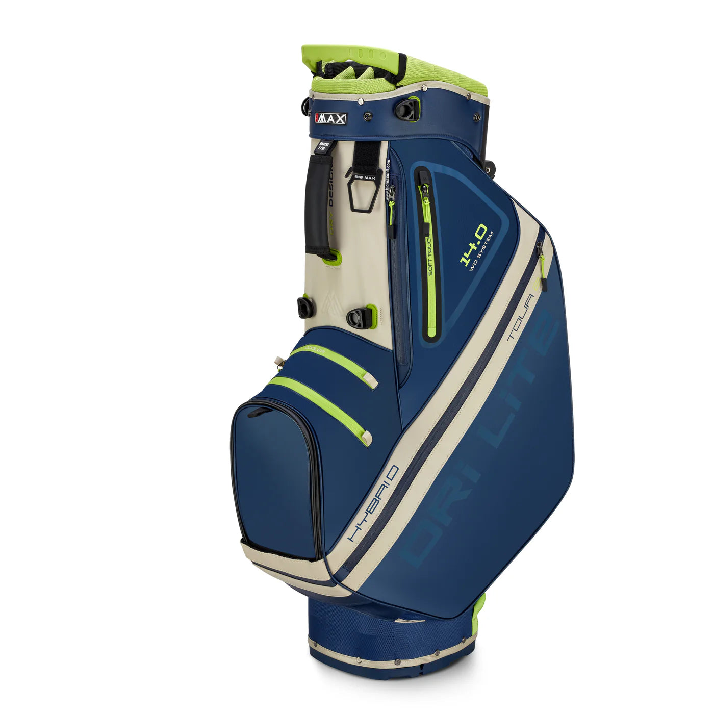 Bigmax Dri Lite Hybrid Tour 2 kantobagi - Navy/Lime