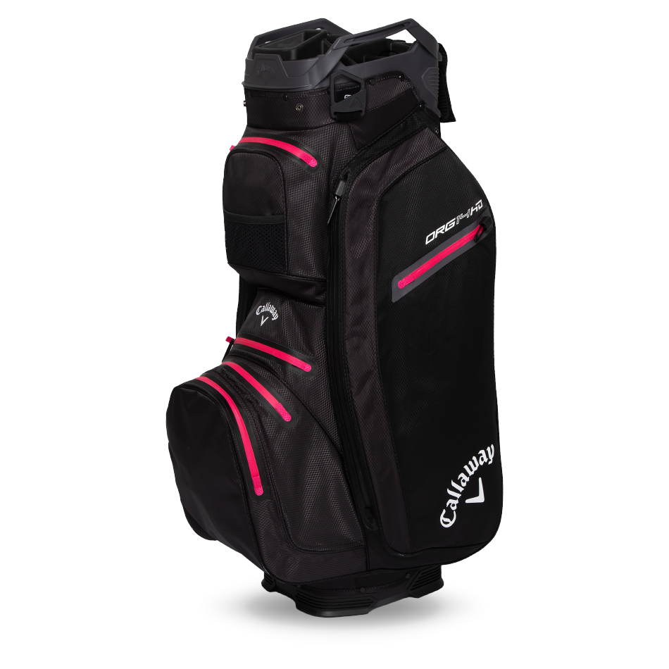 Callaway ORG 14 HD 2025 kärrybägi - Black/Charcoal/Pink