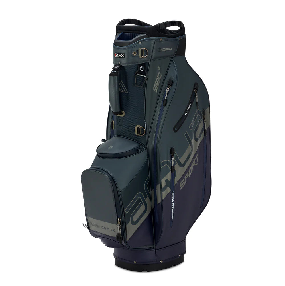 Bigmax Aqua Sport 360² kärrybagi – Steel Blue-Blueberry-Grey