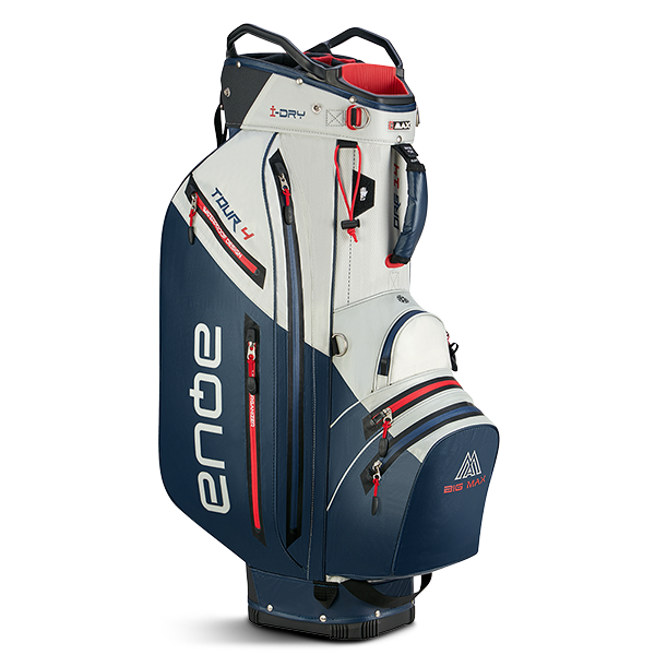 Bigmax Aqua Tour 4 kärrybagi - Off White-Navy-Red