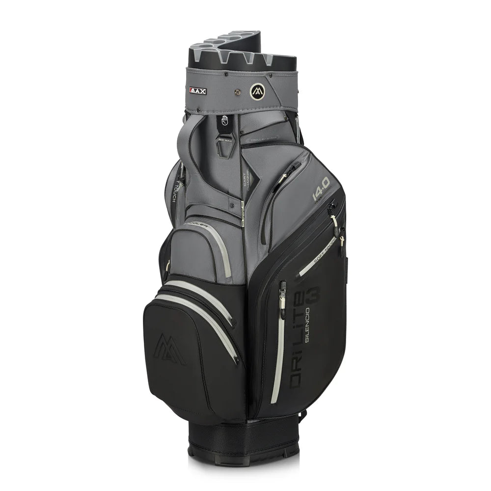 Bigmax Dri Lite Silencio 3 kärrybagi – black-grey