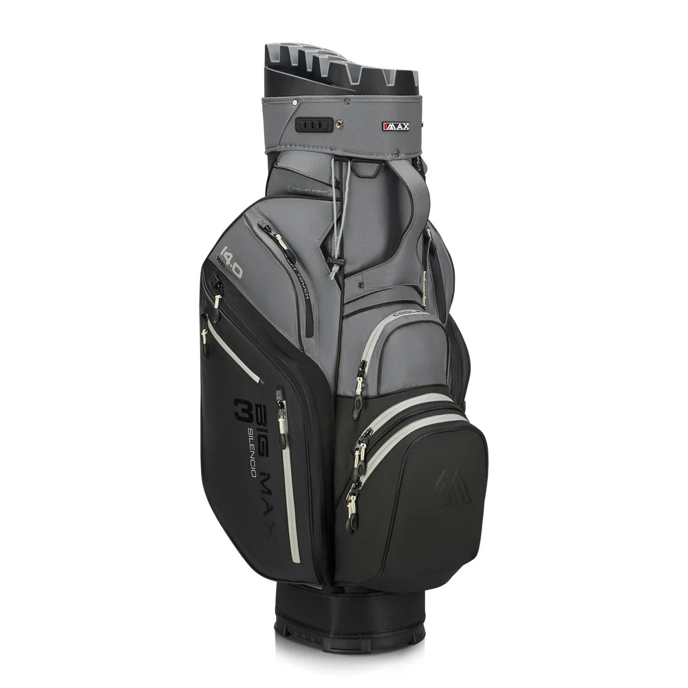 Bigmax Dri Lite Silencio 3 kärrybagi – black-grey