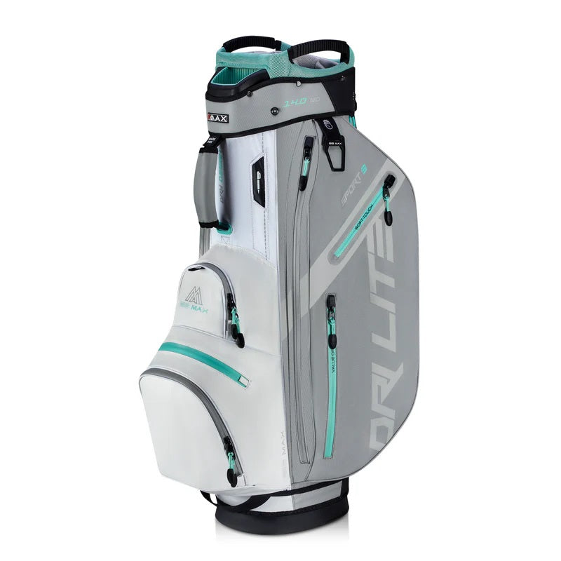 Bigmax Dri Lite Sport 3 kärrybagi - Grey/White/Mint