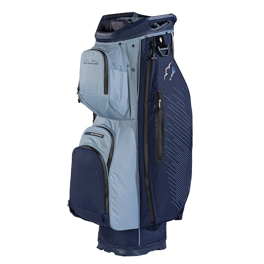 Sun Mountain H2NO C100 kärrybagi – NAVY-ASH-PLATINUM