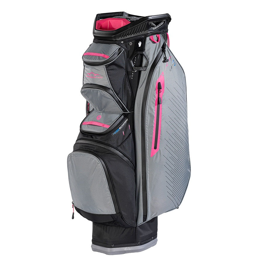 Sun Mountain H2NO C130 kärrybagi – BLACK-NICKEL-PINK