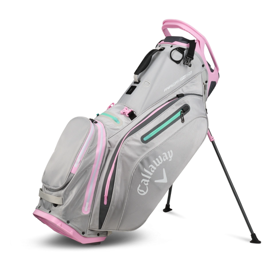 Callaway Fairway 14 HD Stand Bag, Harmaa / Pinkki