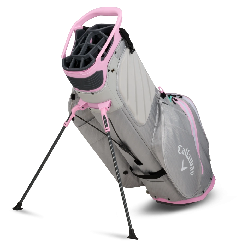Callaway Fairway 14 HD Stand Bag, Harmaa / Pinkki