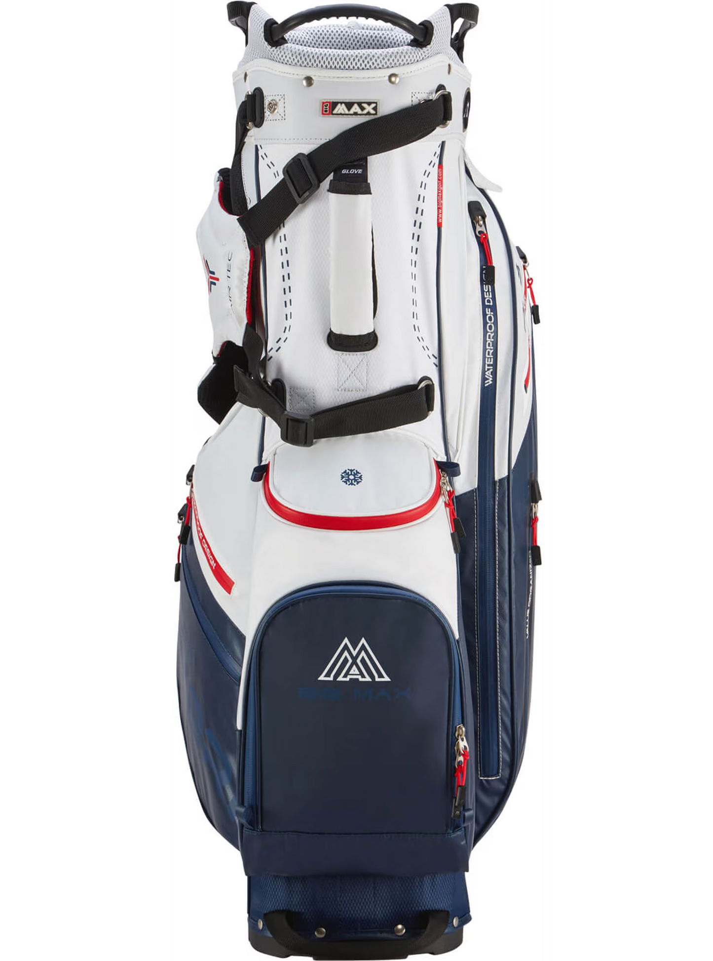 Bigmax Dri Lite Hybrid Plus kantobagi - White / Navy / Red