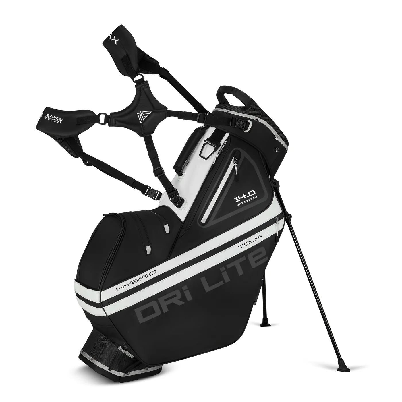 Bigmax Dri Lite Hybrid Tour 2 kantobagi - Black/Off White