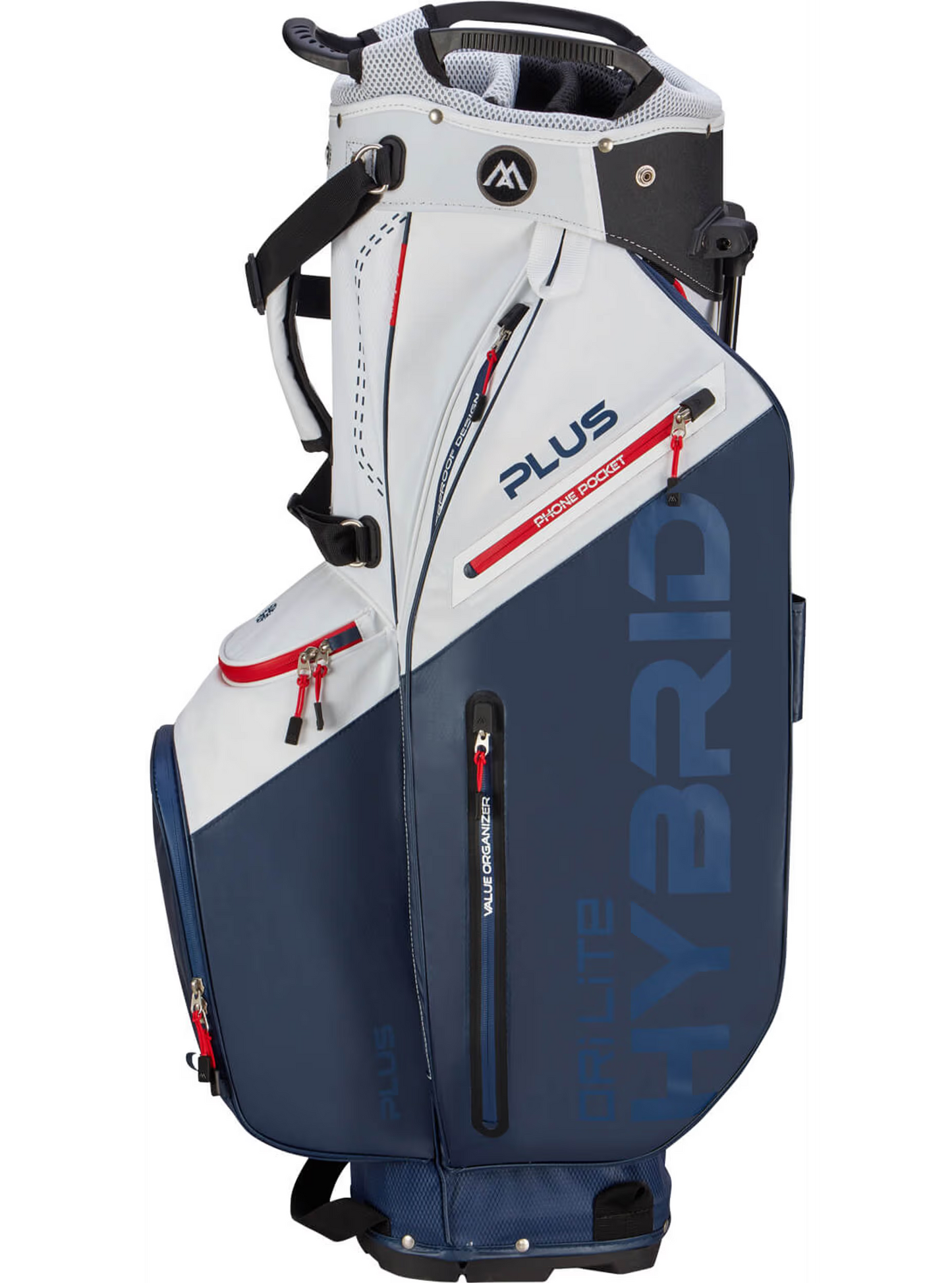 Bigmax Dri Lite Hybrid Plus kantobagi - White / Navy / Red