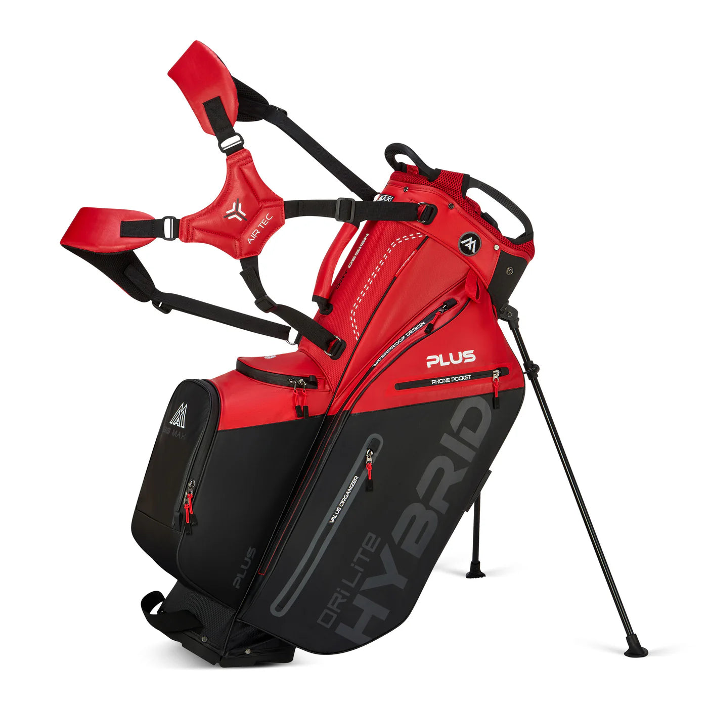 Bigmax Dri Lite Hybrid Plus kantobagi - Red/Black