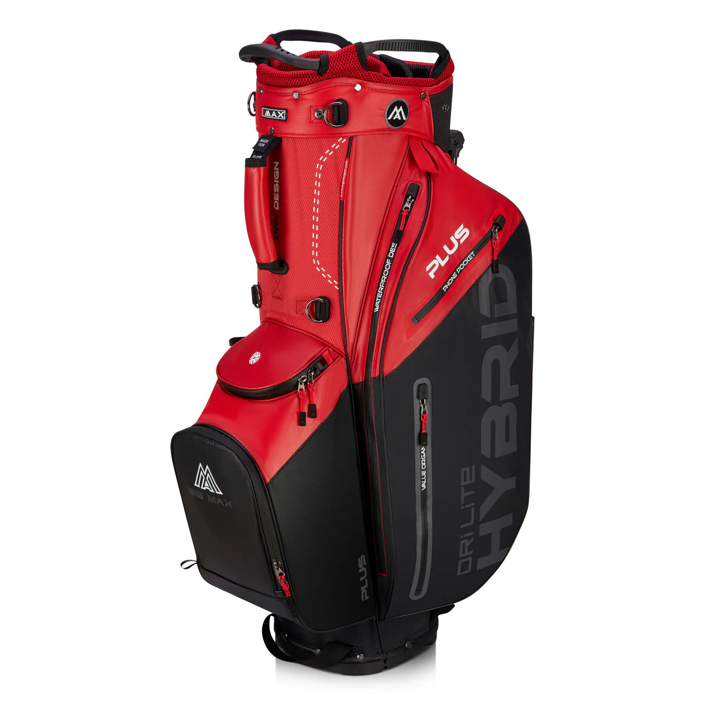 Bigmax Dri Lite Hybrid Plus kantobagi - Red/Black