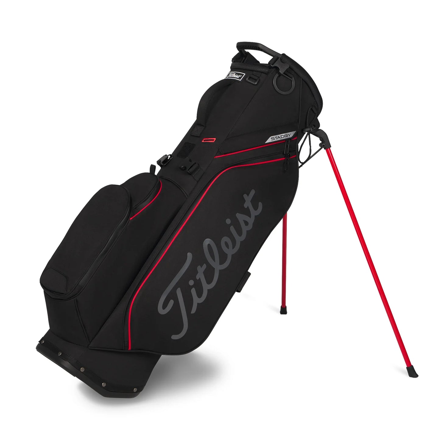 Titleist Players S4 StaDry kantobägi - Black/Red/Graphite