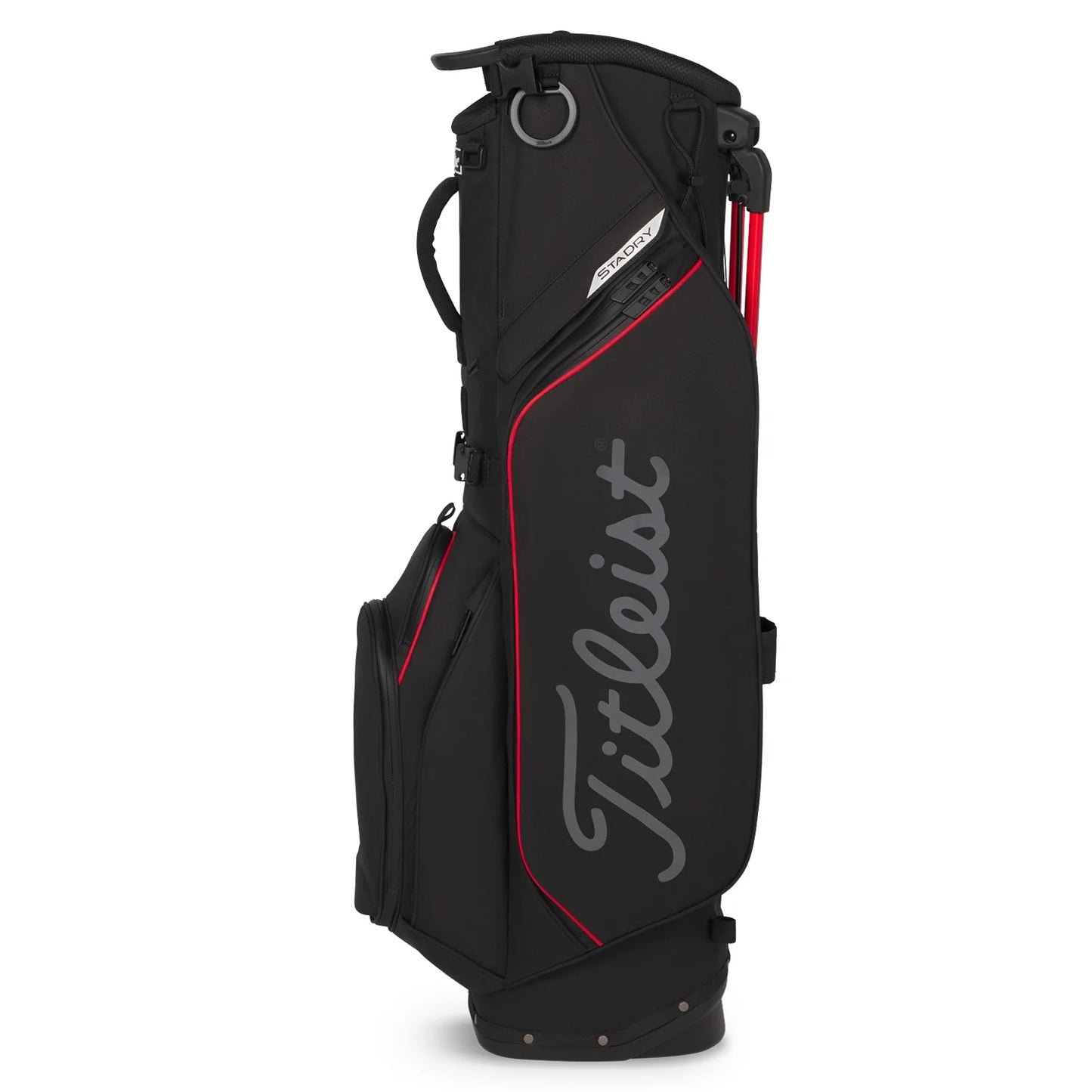 Titleist Players S5 StaDry kantobägi - Black/Black/Red
