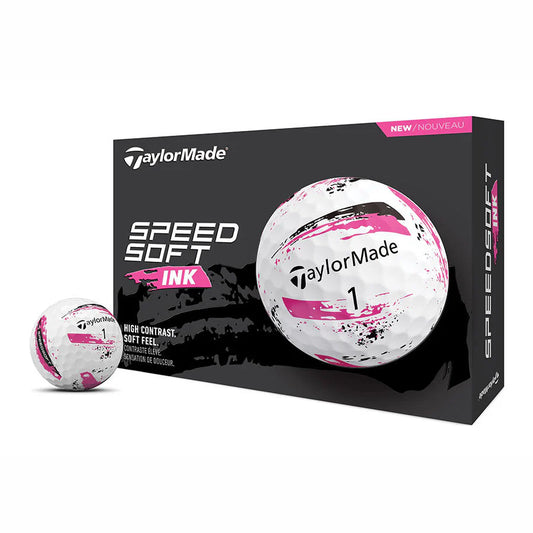 TaylorMade Speed Soft Ink Pinkki - 3 dz pack