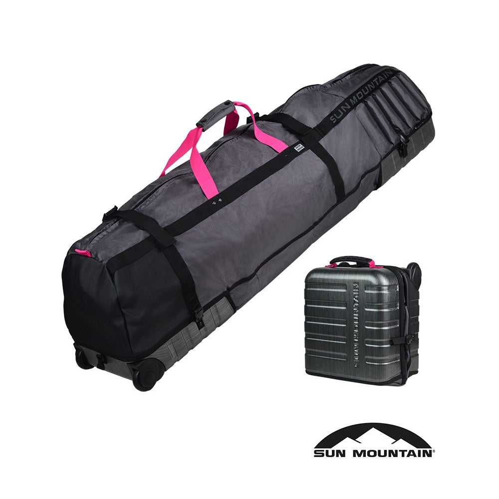 Sun Mountain Kube matkasuoja – Graphite/Pink