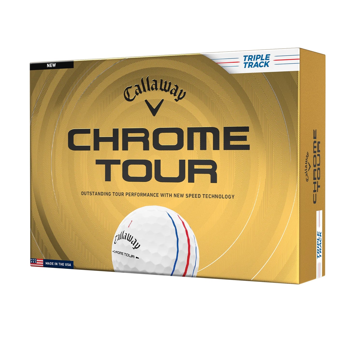 Callaway Chrome Tour Triple Track 2026 - 6dz pack